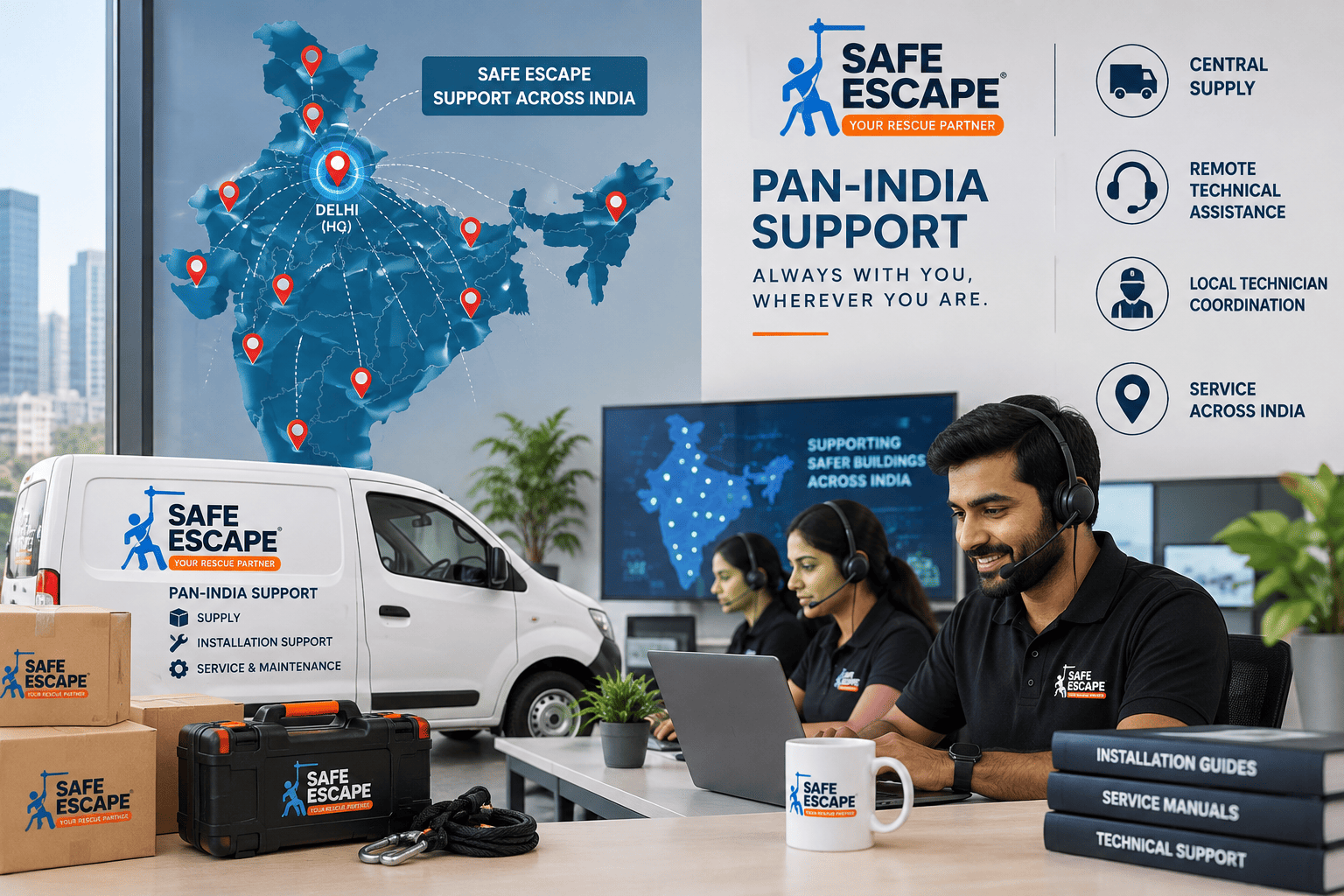 Pan India technical support